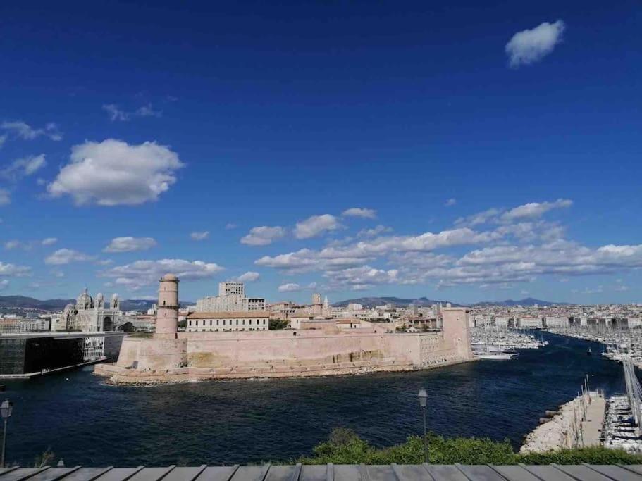 Magnifique Appartement T4, Plage Des Catalans มาร์กเซย ภายนอก รูปภาพ