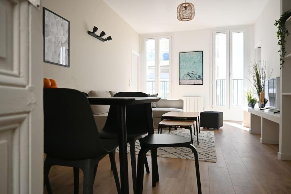 Magnifique Appartement T4, Plage Des Catalans มาร์กเซย ภายนอก รูปภาพ